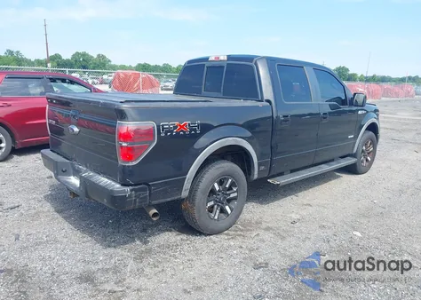 2011 Ford F-150 Fx4 from USA, damaged, VIN 1FTFW1ET7BFB36188